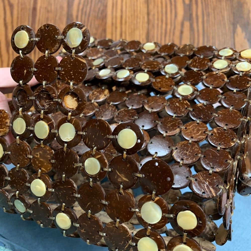 Vintage Handbag Tortoise Shell - Picture 6 of 10